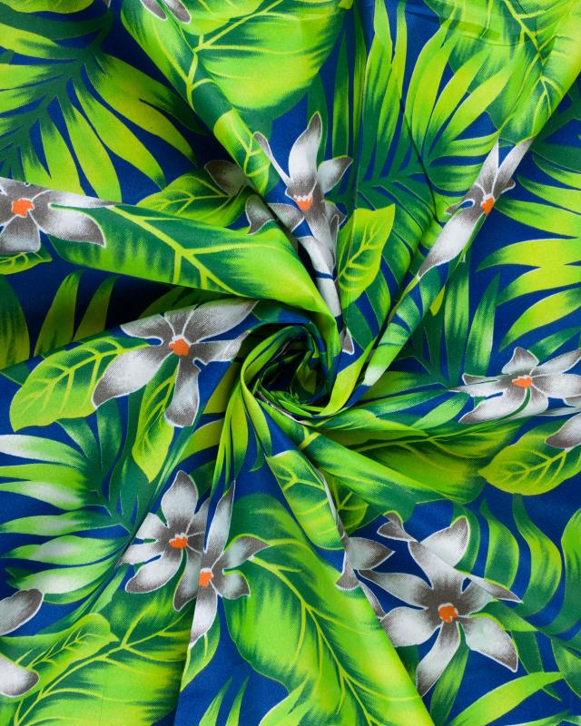 Polynesian Fabric ANAPA Blue - Tissushop